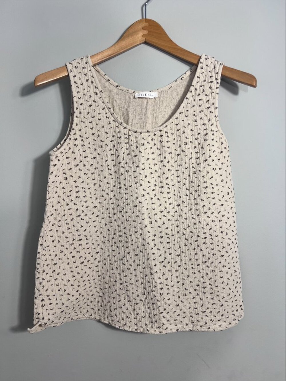 Neuflora Floral Print Sleeveless Top – Size S